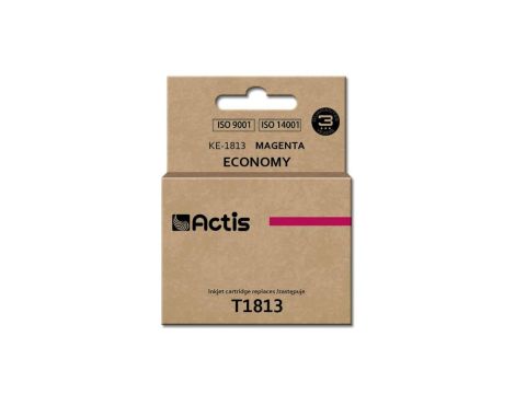 Tusz ACTIS KE-1813 (zamiennik Epson T1813 Standard 15 ml czerwony)