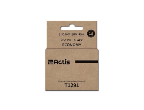 Tusz ACTIS KE-1291 (zamiennik Epson T1291 Standard 18 ml czarny)