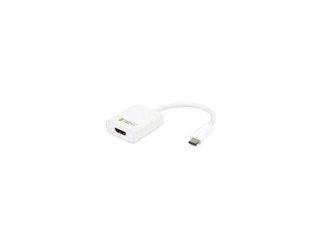 Adapter Przejściówka USB-C do HDMI UHD*60Hz Biały Techly