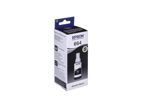 Tusz Epson C13T66414A (oryginał 70 ml czarny)