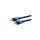 Kabel SAVIO GCL-02 (HDMI M - HDMI M 1,8m kolor czarno-niebieski)