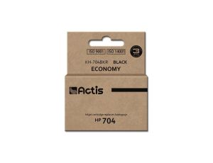Tusz ACTIS KH-704BKR (zamiennik HP 704 CN692AE Standard 15 ml czarny)