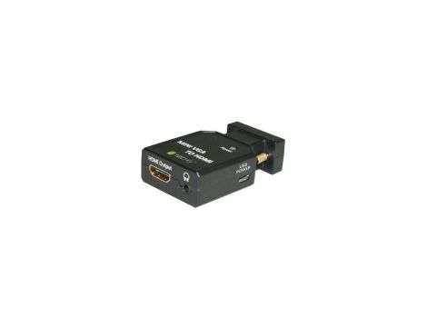 Konwerter VGA + Audio Jack 3,5mm Na HDMI 1080P IDATA VGA-HDMINI