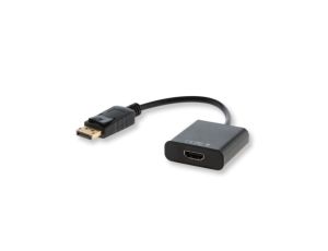 Adapter SAVIO cl-55 (HDMI F - DisplayPort M 0,10m kolor czarny)