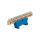 Listwa zaciskowa zerowa 14x10mm2 + 2x16mm2 niebieska TH 35-16/25/N