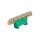 Listwa zaciskowa zerowa 14x10mm2 + 2x16mm2 zielona TH 35-16/25/Z