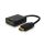 Adapter SAVIO cl-23 (HDMI M - D-Sub (VGA) F 0,20m kolor czarny)