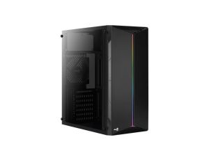 Obudowa Aerocool PGS SPLIT A AEROPGSSPLIT-A-BKRGB (ATX, Micro ATX, Mini ITX kolor czarny)