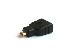 Adapter SAVIO CL-17 (HDMI M - Micro HDMI F kolor czarny)