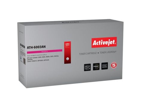 Toner Activejet ATH-6003AN (zamiennik HP 124A Q6003A, Canon CRG-707M Premium 2000 stron czerwony)