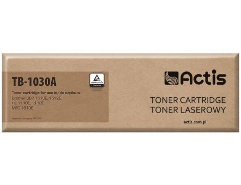 Toner ACTIS TB-1030A (zamiennik Brother TN-1030 Supreme 1000 stron czarny)