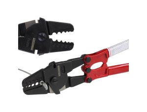 Praska do linek stalowych 1,5mm - 5 mm / Zaciskarka do linek stalowych PL24