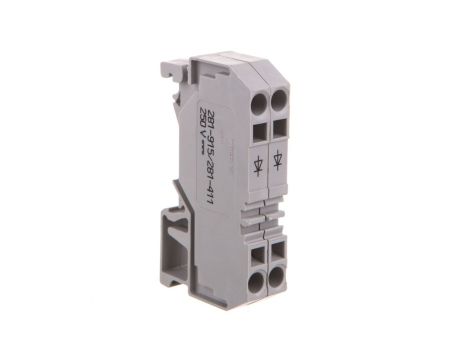 Złączka diodowa 2-przewodowa 4mm2 szara 281-915/281-411 /50szt./