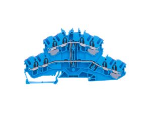 Złączka 2-piętrowa 2,5mm2 niebieska TOPJOBS 2002-2409 /50szt./