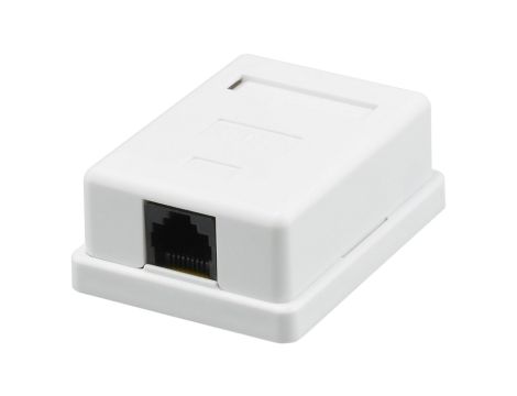 Gniazdo natynkowe 1xRJ45 kat.5e UTP NEKU