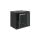 Qoltec Szafa RACK 19 12U 600 x 635 x 450 Hartowane drzwi Wisząca Stalowa obudowa Zamek Czarna