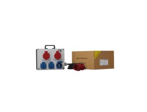 Rozdzielnica budowlana z kablem FRED 2x16A 3x230V gniazda Mennekes Doktorvolt 6787