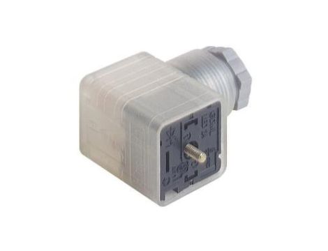 Złącze zaworowe 3+PE dławik M16 GDML 3011 LED 230 RG