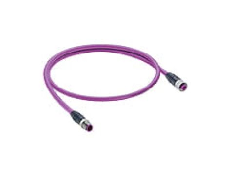 Kabel konfekcjonowany obustronnie zakończony złącze męskie M12 złącze żeńskie M12 5-PIN z kablem 2m 0975 254 101/2 M