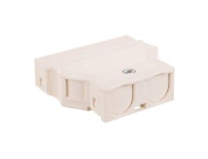 Wtyk 5-torowy z obudową odciążającą naciąg biały WINSTA 770-135 /25szt./