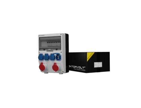 Rozdzielnica budowlana TD-S 2x16A 4x230V gniazda Mennekes Doktorvolt 2114