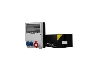 Rozdzielnica budowlana TD-S 32A 2x230V gniazda Mennekes Doktorvolt 6954