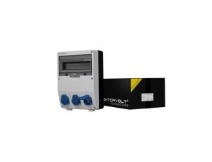 Rozdzielnica budowlana TD 3x230V gniazda Mennekes Doktorvolt 9917