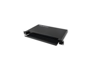Qoltec Przełącznica światłowodowa RACK na szynie ODF 24 porty SC/ SX
