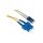 Kabel światłowodowy, OS1 Jednomodowy, Żółty, LC/SC