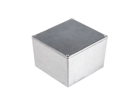 Obudowa ekranowana Srebrny IP54, 120.5 x 120.5 x 95.2mm, RS PRO