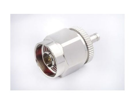 Złącze koncentryczne, 75, 6GHz, Męski, Lutowane, Montaż na kablu +125C -55C