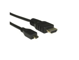Zespół cyfrowych kabli wideo i monitorowych 3m Męskie złącze HDMI typu D. to Wtyk HDMI Czarny