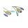Kabel KVM, dł. 300mm - Męskie złącze KVM, męskie złącze PS2 - Męskie złącze KVM, męskie złącze PS2, kolor: Czarny, RS