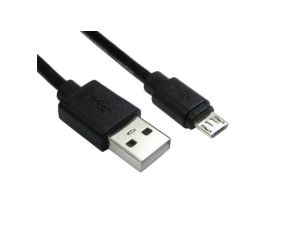 Kabel USB, dł. 5m, kolor: Czarny