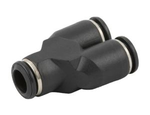Pneumatic Y Tube-to-Tube Adapter, 20 barów