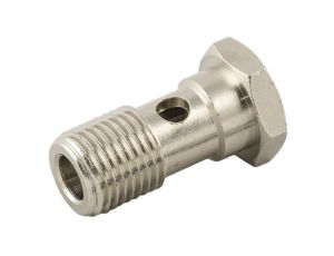 Adapter gwintowany typu Banjo gwint – rura, Mosiądz, 20 barów