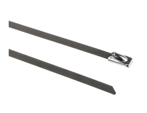 Opaska kablowa 200mm 4,6 mm Stal nierdzewna 304 RS PRO 183-4224 /100szt./