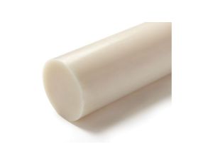 Pręt nylonowy, Ø 90mm x 500mm, kolor: Naturalny