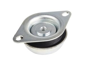 Mocowanie antywibracyjne, M12, Ø 130mm, H 3mm, 290, materiał: Guma naturalna 45 Shore A, RS PRO