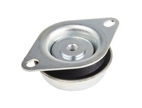 Mocowanie antywibracyjne, M12, Ø 130mm, H 3mm, 290, materiał: Guma naturalna 45 Shore A, RS PRO
