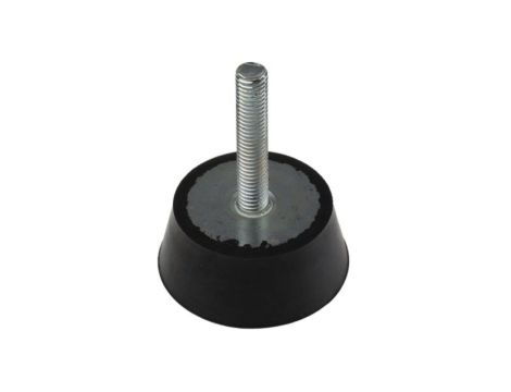 Mocowanie antywibracyjne, M8, Ø 46mm, 40, materiał: Guma naturalna 60 Shore A, RS PRO