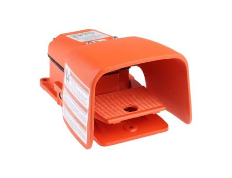 Przełącznik nożny o dużej wytrzymałości IP56 Konstrukcja o dużej wytrzymałości Chwilowy Żeliwo, DP-CO 20 A przy 250 V