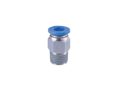 Adapter gwintowany prosty gwint – rura, 9,9 kgf/cm, 990 kPa