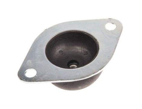 Mocowanie antywibracyjne, M8, Ø 114mm, H 35mm, 80, materiał: Guma 60 Shore A, RS PRO