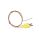 Termopara typ K do +260C 1m kabel 1m ANSI