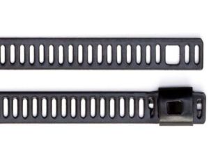 Opaska kablowa 225mm 7 mm Stal nierdzewna z powłoką poliestrową 100 sztuk RS PRO