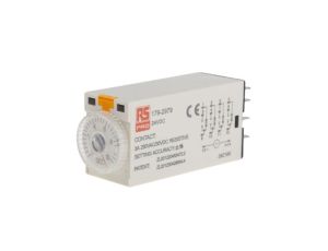 Przekaźnik czasowy zwłoczny jednofunkcyjny 0.5 → 10s 4PDT 4-stykowy 4PDT 24V dc