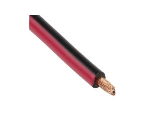 Przewód samochodowy, dł. 30m, 1 mm CSA, kolor: Czarny/Czerwony, 600 V, -40 → +100C, RS PRO Odporność na ogień