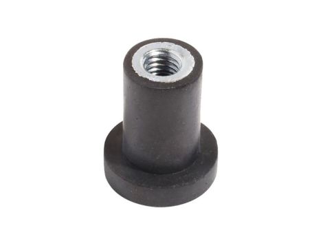 Mocowanie antywibracyjne, M6, Ø 12.7mm, H 17mm, 0.9-14, materiał: Guma naturalna 60 Shore A, RS PRO