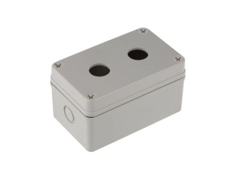 Obudowa kasety sterowniczej, Ø 22mm, 2-otworowa, IP66, RS PRO